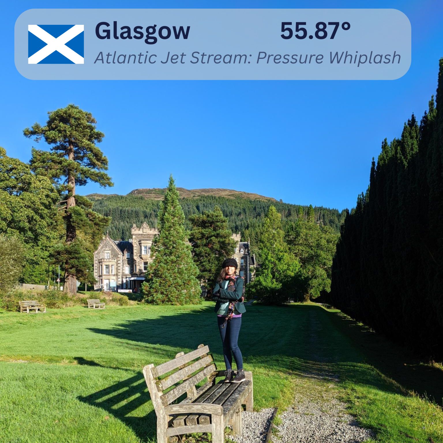 Glasgow — Atlantic Jet Stream Pressure Whiplash
